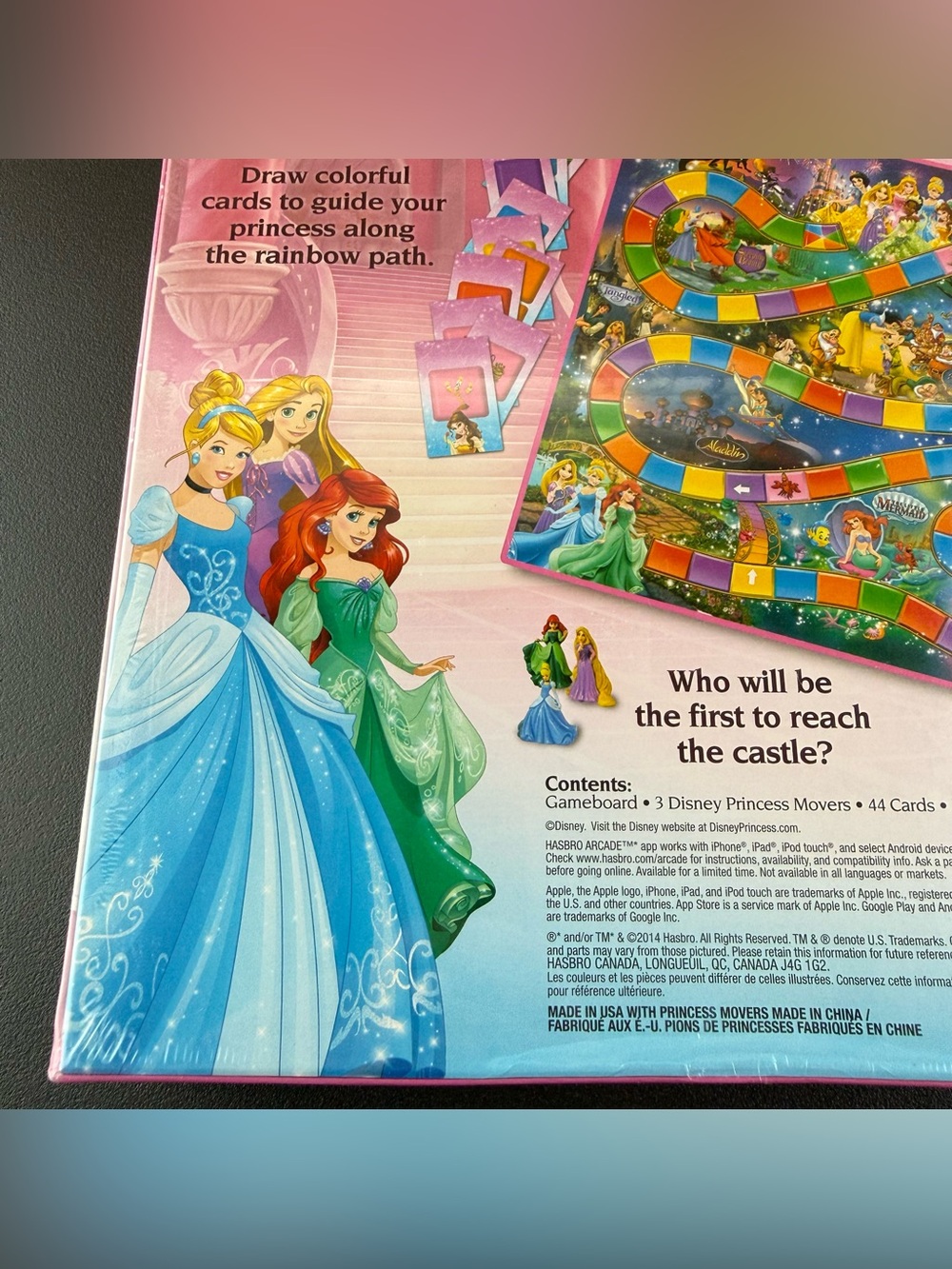 NEW Candy Land Hasbro Disney Princess Limited Edition Board Game (2014) SEALED - Picture 13 of 13